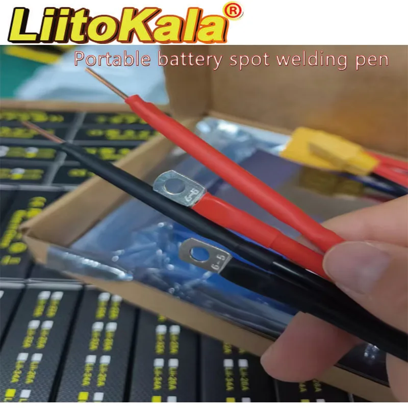 Liitokala Przenośny Zgrzewarka Punktowa w Kształcie Pióra CF-SMG5M-C 0-99 Trybów Narzędzie do Zgrzewania Akumulatorów Litowych i Kwasowo-Ołowiowych z Taśmą Niklową do Naprawy Akumulatorów