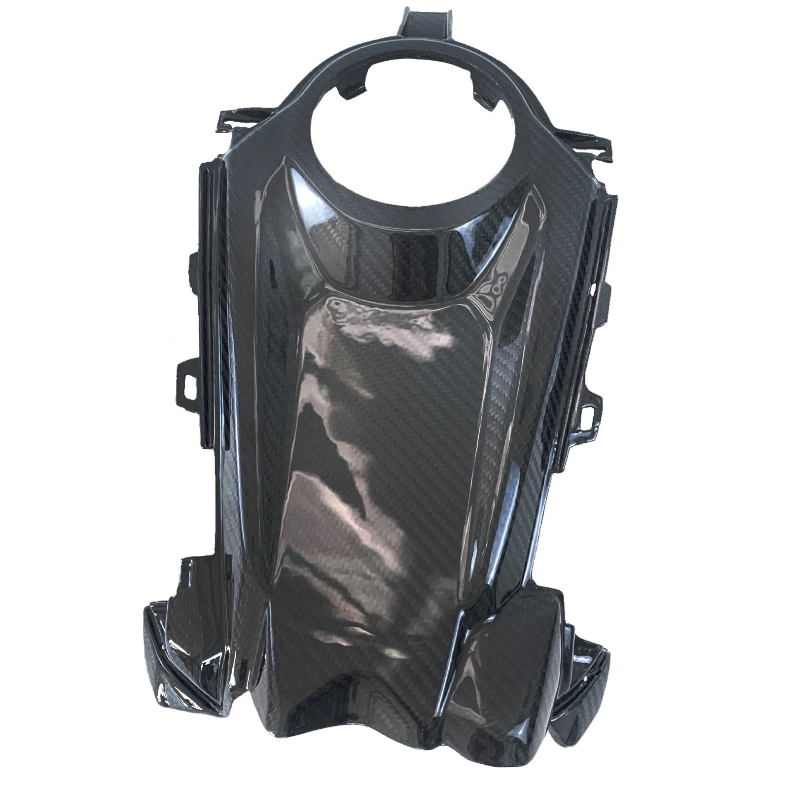 

Black Glossy Dry Carbon Fiber Motorcycle Tank Fairing Cover For HONDA CBR1000RR 2017-2019