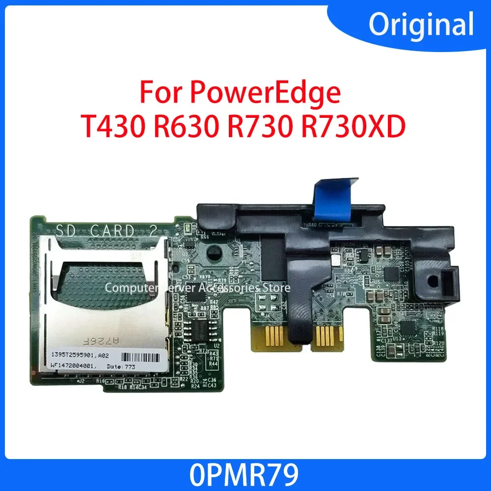 Imagem -01 - Leitor de Cartão Dual sd Flash Pmr79 Original para Poweredge T430 R730 R630 R730xd Servidor Idrac Módulo de Cartão sd Leitor Embutido 0pmr79