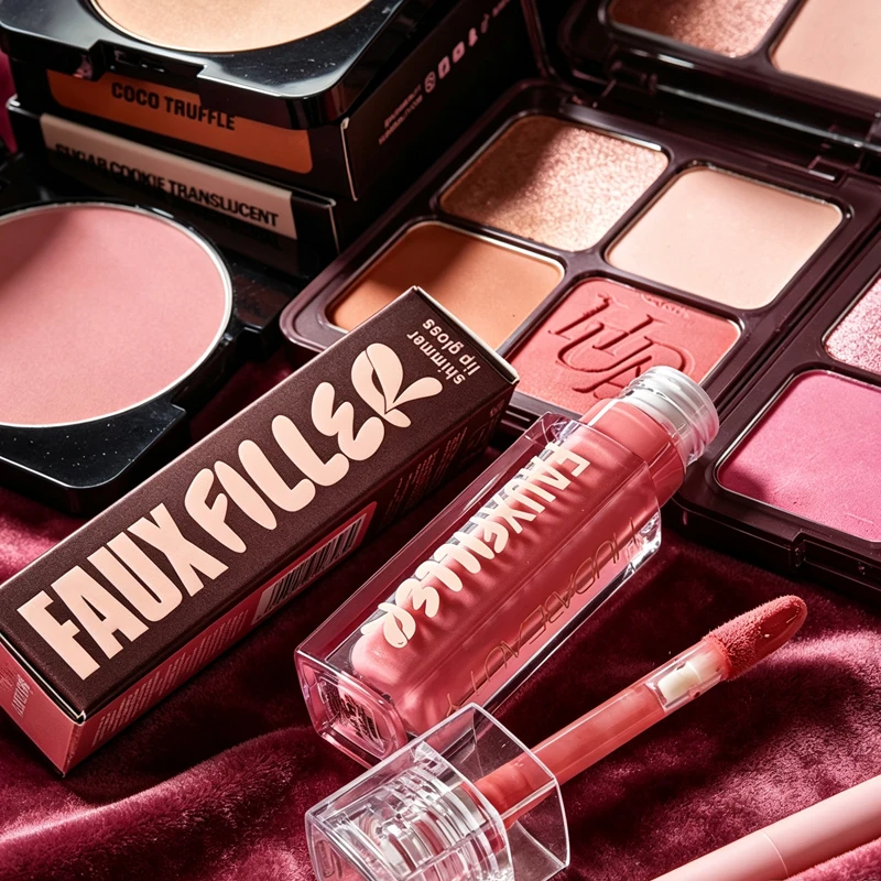 Nawilżająca pomadka z efektem  – Huda Beauty Makeup Mini Kit recenzja i cena