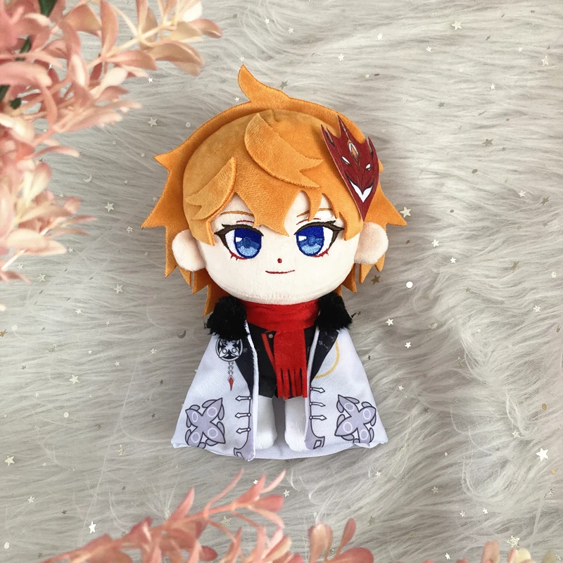 

20cm Genshin Impact Plush Doll Toy Tartaglia Cosplay Anime Plushie Toys Game Cosplay Soft Stuffed Doll Kids Gift