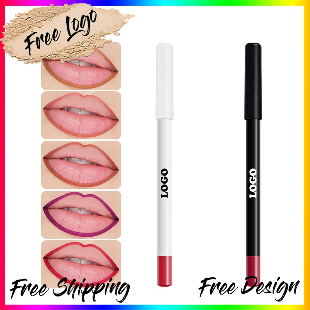 Private Label Nicht verschmierender, matter Lippenstift, langlebig, wasserfest, tierversuchsfrei, Schönheitslippenstift, individuelles Logo, Großhandel, Make-up