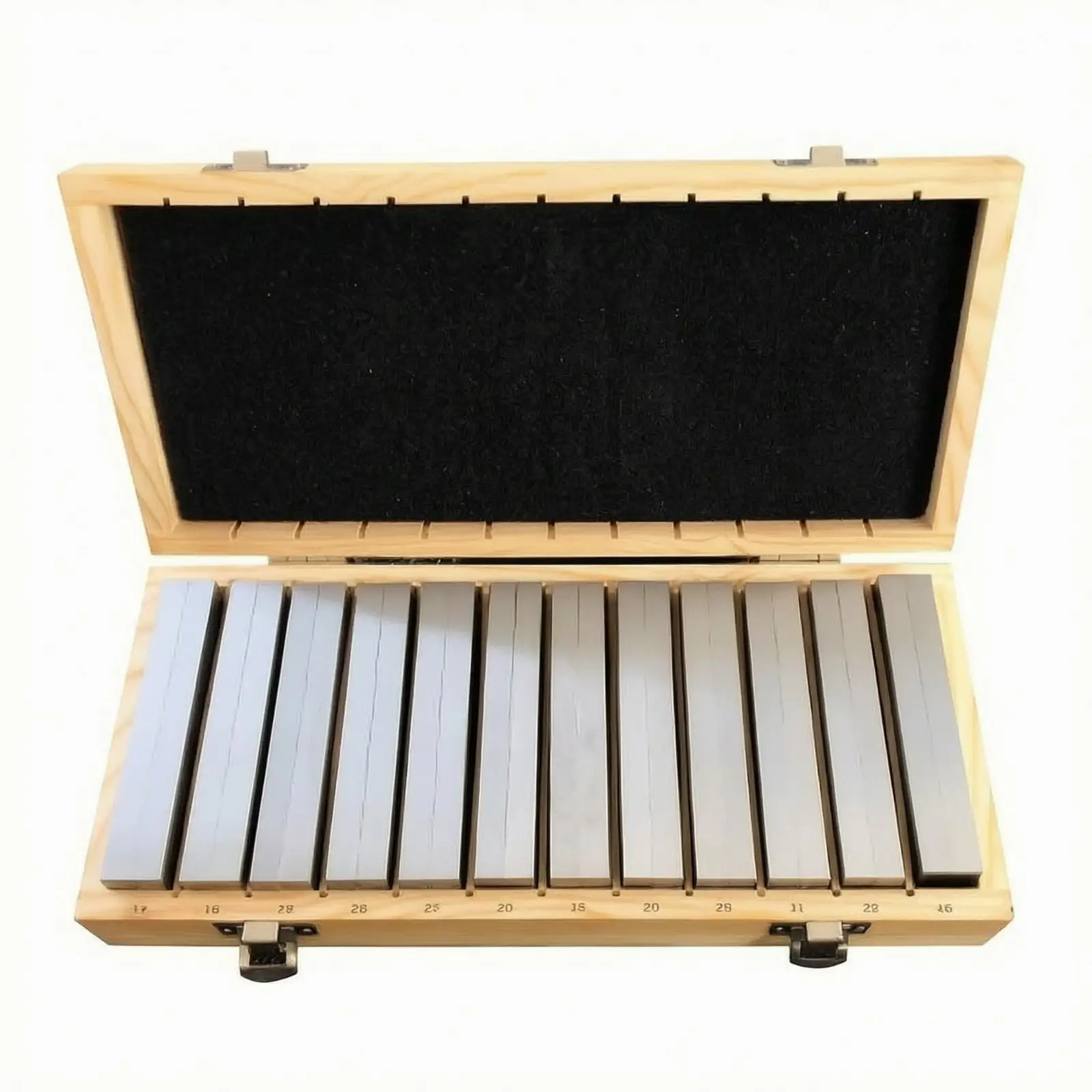 24 Pieces Vise Parallel Blocks | High-Precision 0.005 Mm Tolerance, Parallel Spacer Blocks, Clear Engraved Markings, for