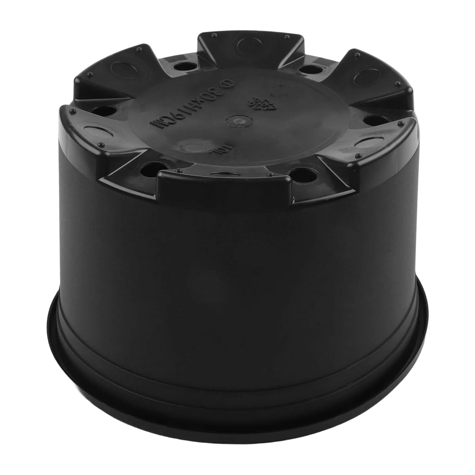 

Black Plastic Pot Plant Nursery Pot Garden Decor Indoor Planting Modern Flower Nursery Pot Nursery Pot Contemporary Garden Decor