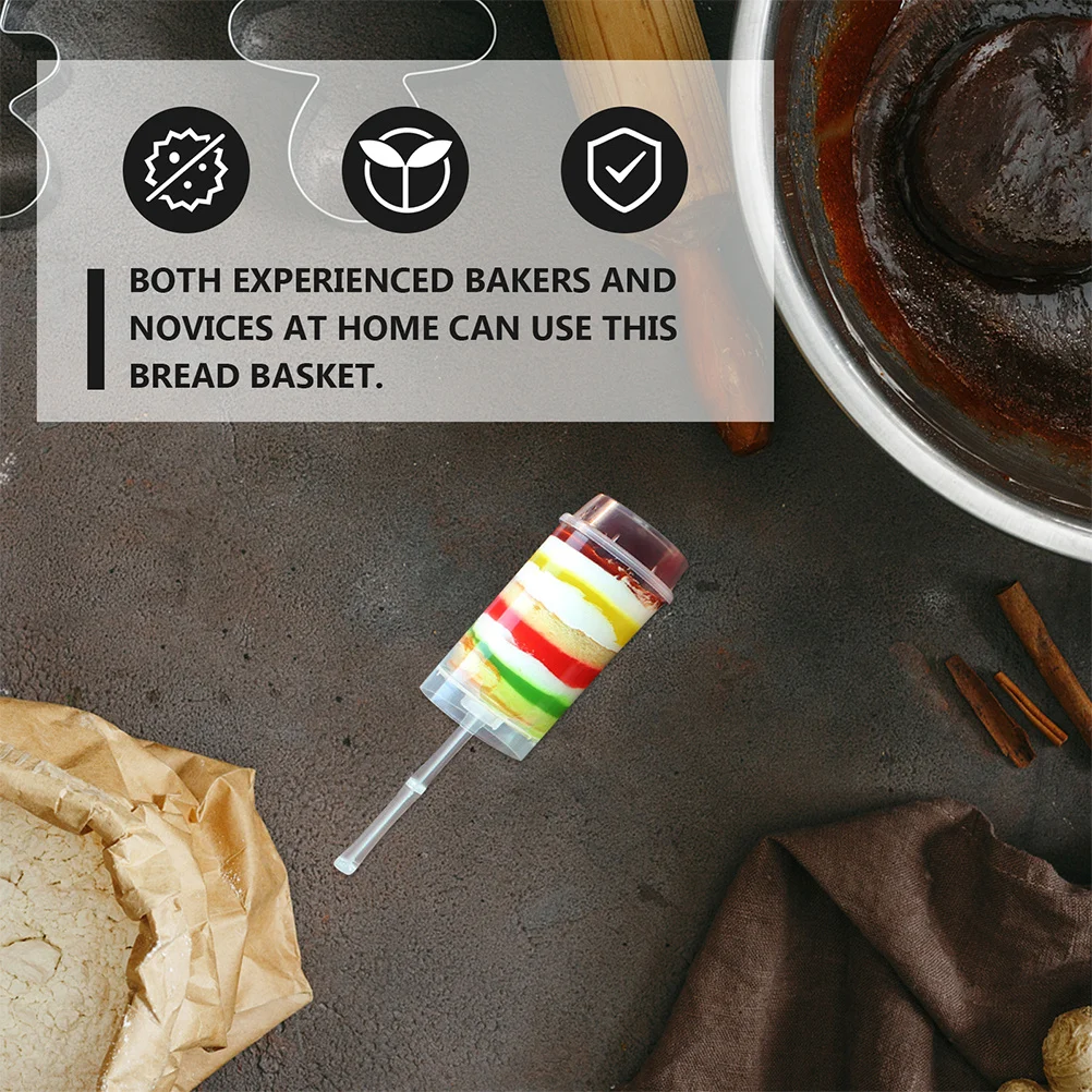 25 uds tubos de empuje para pasteles soportes de plástico para pasteles de alta calidad Base a prueba de fugas para pasteles caseros helado gelatina cheesecakes fáciles