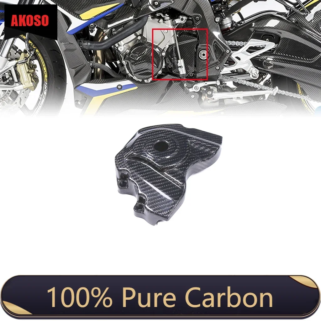 3K Full Carbon Fiber Cobertura de Embreagem Da Motocicleta, BMW S1000RR 2014 2015 2016 2017 2018 S1000R 2019 2020