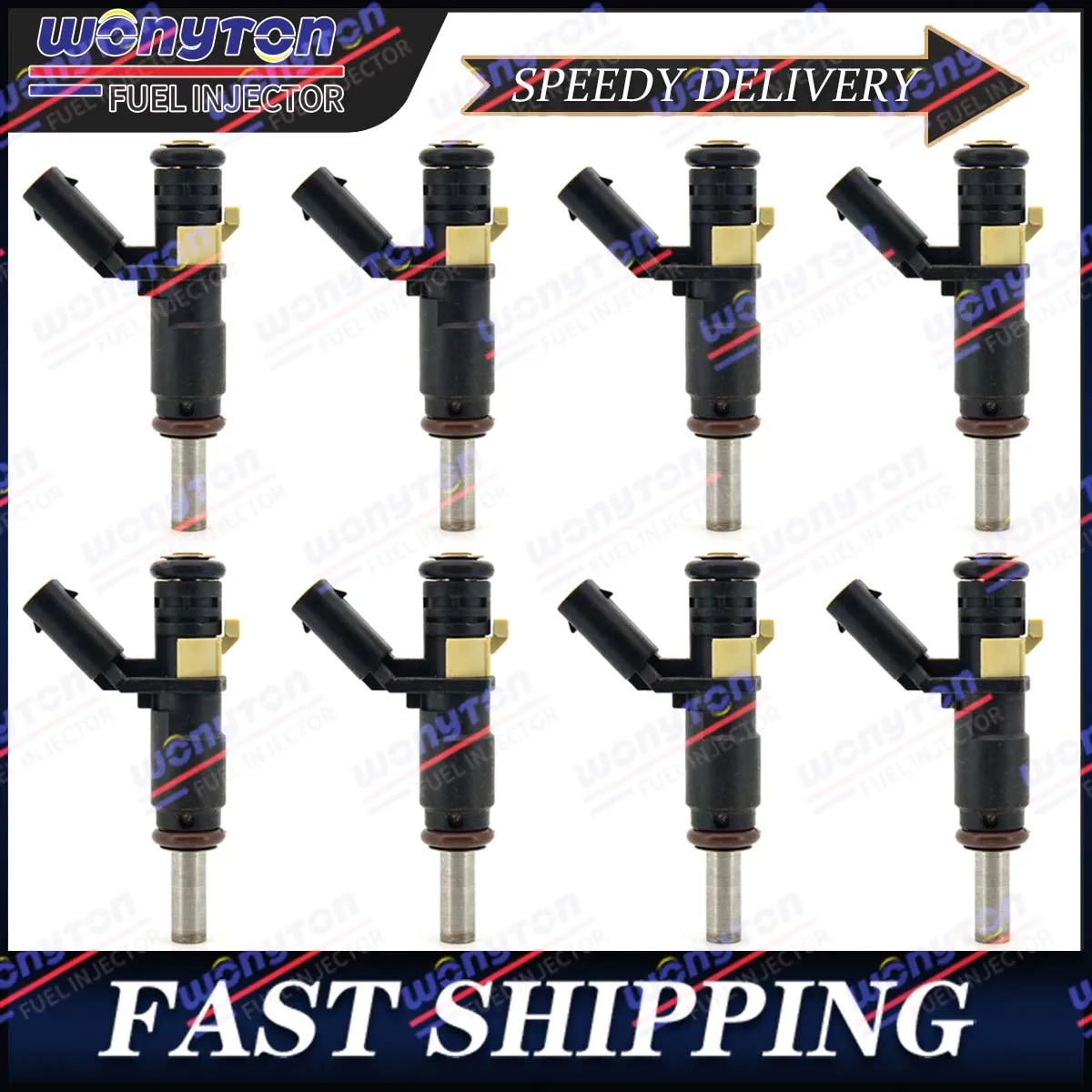 

Set of 8 OE A2720780249 Fuel Injectors for Mercedes SL500 S550 GL450 E550 ML550 GL Class V8