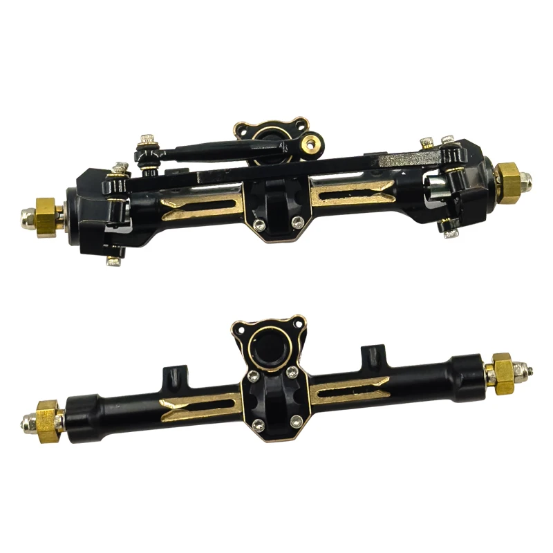 Axial Scx24 portal axles Front and Rear Gladiator Upgrades Parts brass Metal For JEEP C01 Pickup90081AXI00005 Rc Car Accessories