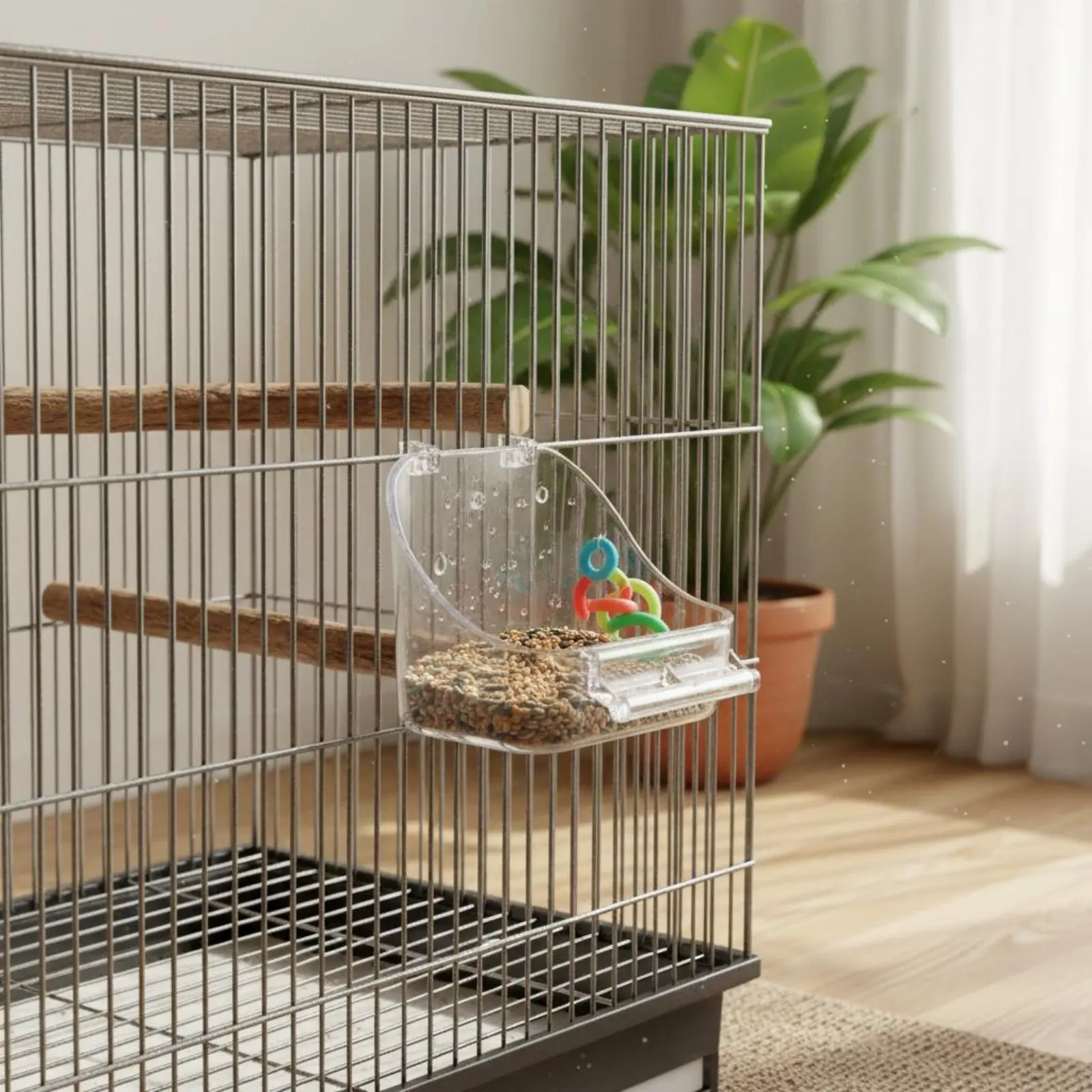 Comedouro para Pássaros com Re - Pet Feeders avaliação e preço