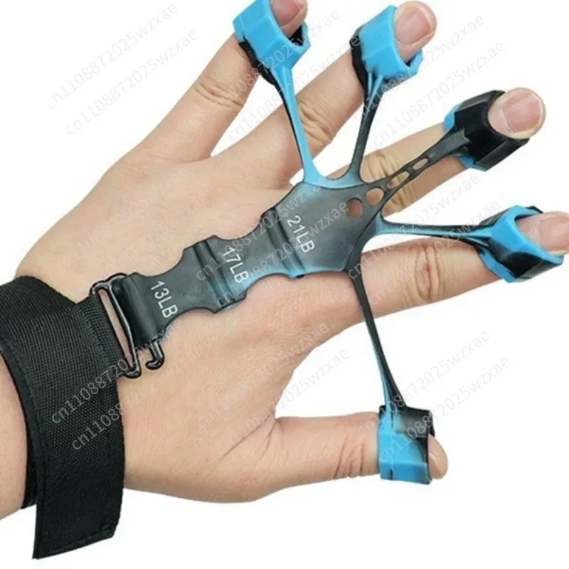 Silicone vein trainer adult fitness elastic band five-finger puller silicone finger trainer