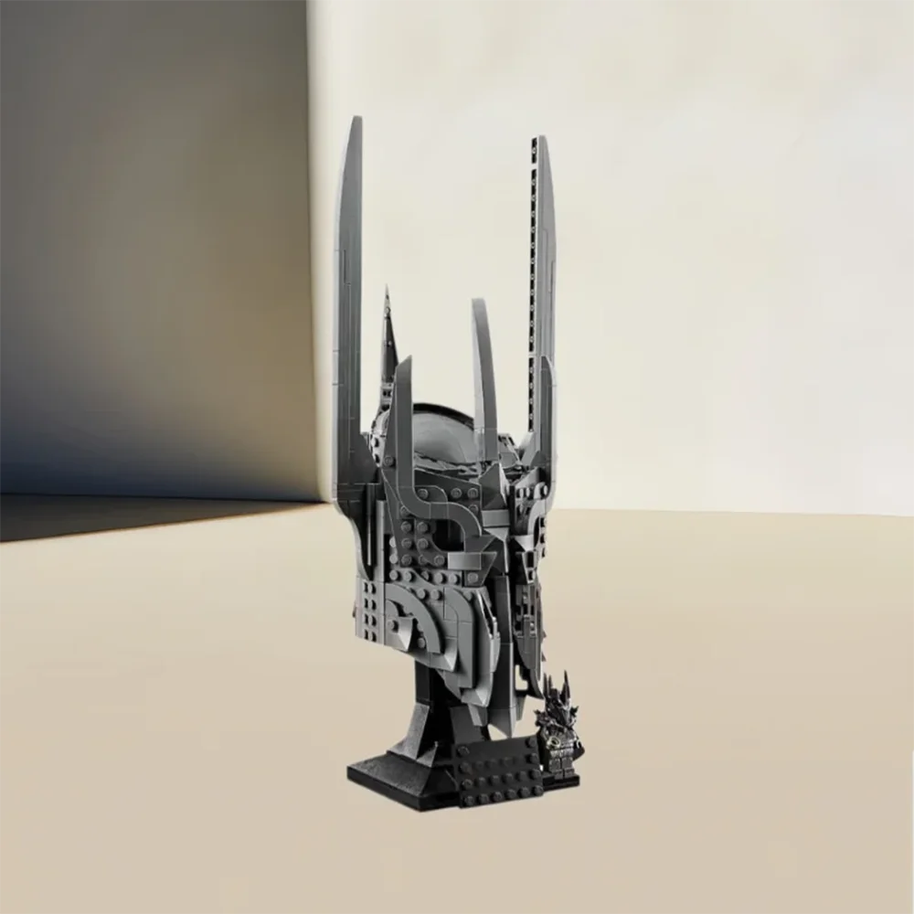

Конструктор MOC: Шлем Злодея, 538 деталей, Фэнтезийная темная броня, Реплика-реквизит, Коллекционная модель премиум-класса для взрослых фанатов