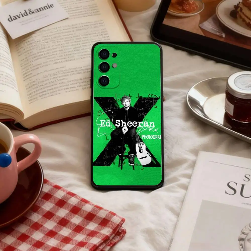 Stylish Singer E-Ed S-Sheeran   Phone Case For Samsung S 25,24,23,22,30,21,10,9,Ultra,Plus,Lite,FE,4,5 G Soft Black Case view 5