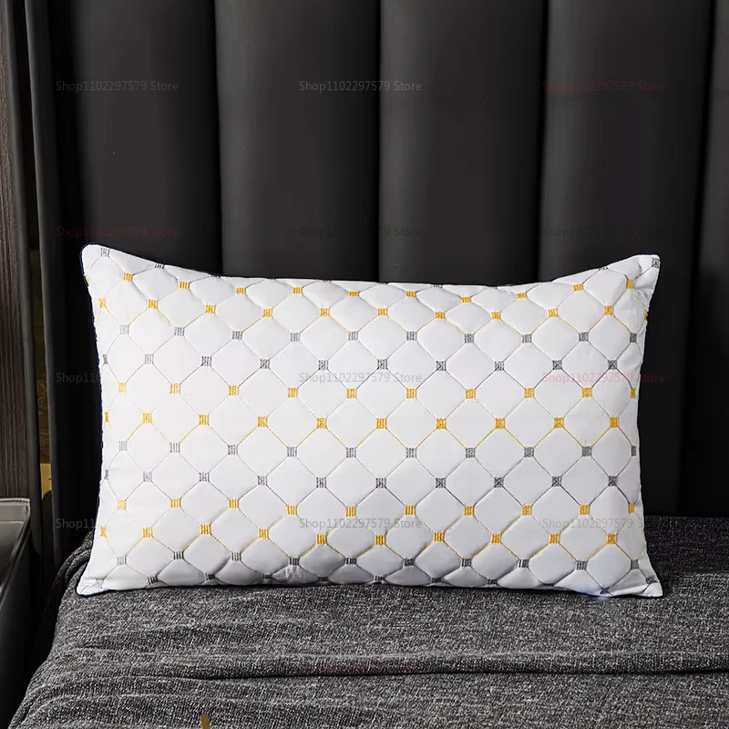 Washable Cotton Pillow Core for Hotel Home Travel Cervical Spine Support Nap Pillow for Adults Students Dormitory Bed 2026
