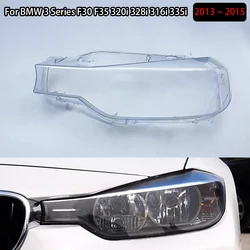 For BMW 3 Series F30 F35 320i 328i 316i 335i 2013 2014 2015 Car Front Headlight Lens Cover Auto Case Headlamp Glass Lampshade