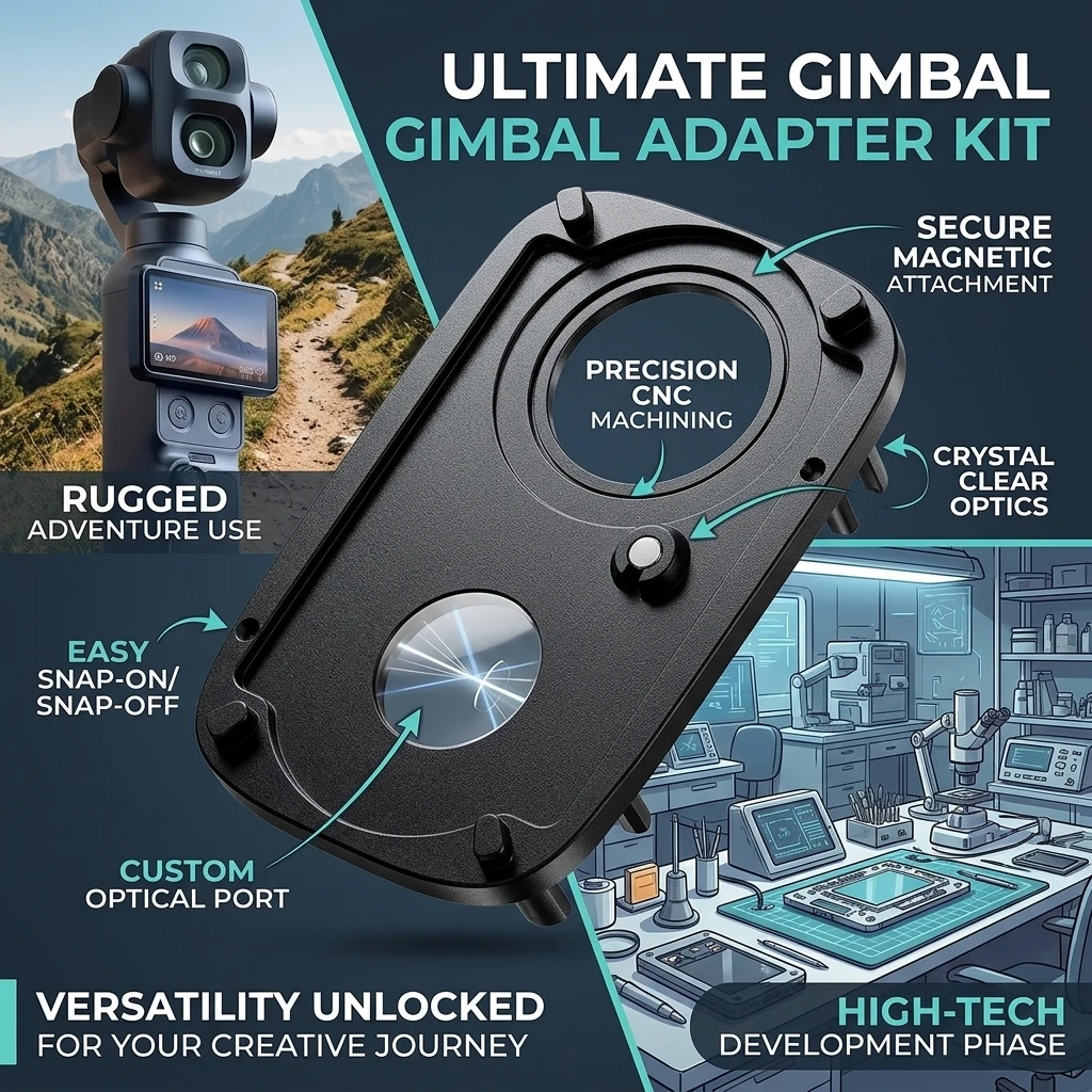Photography Angles - For DJI Osmo Pocket 4pro Magnifying