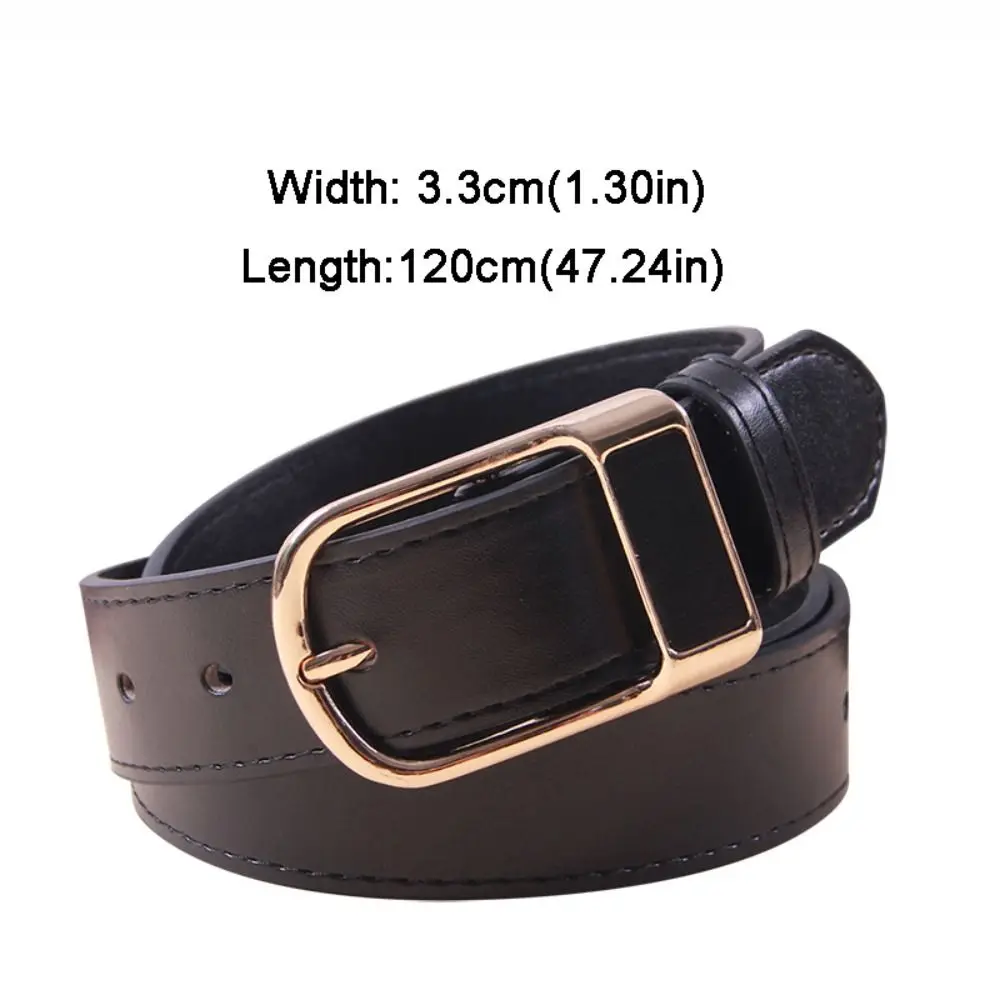 حزام جلد عتيق متعدد الاستخدامات للرجال ، علامة تجارية فاخرة ، أحزمة بنطلون بدلة ترفيهية