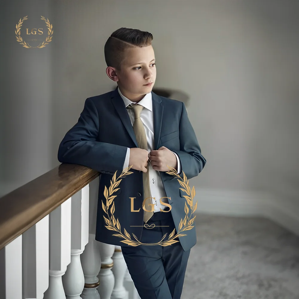 Boys 2 Piece Suit Formal Suit - Elegant and customizable apparel for casual events, special occasions and weddings