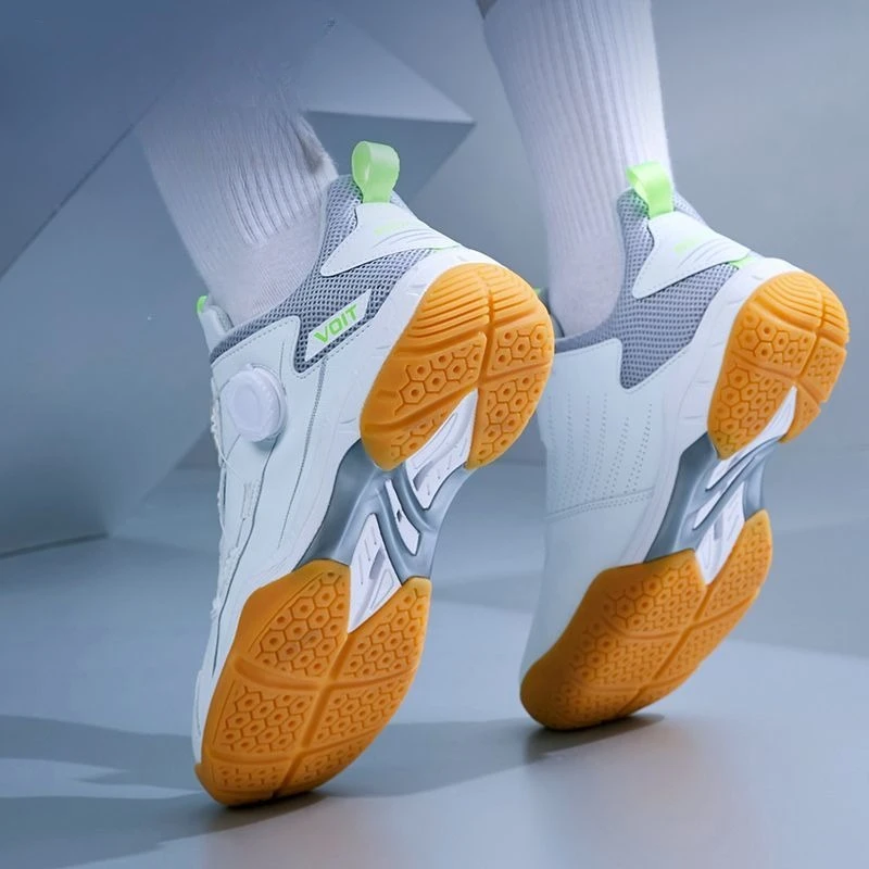 2026 Best Selling Badminton Shoes Man Quick Lacing Indoor Court Shoe Light Weight Men Tennis Shoes Big Size 47 Table Tennis Shoe