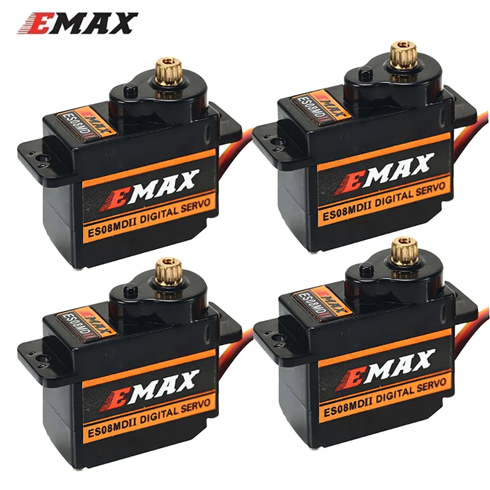 EMAX ES08MDII ES08MD II Metal GEAR Digital Servo Up Sg90 ES08A ES08MA MG90S for RC Airplane Car Ship Robot