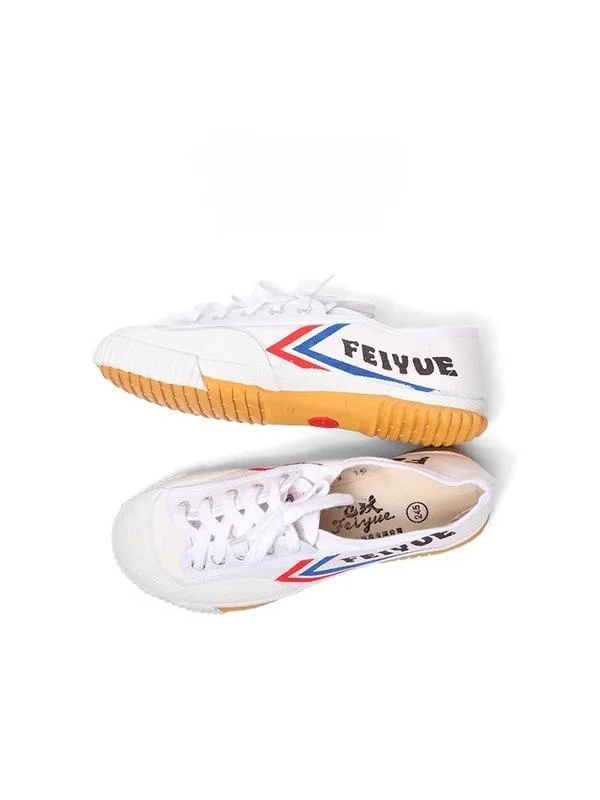 

Feiyue Athletic oes Sports Sneakers ex Jum Far Training Students White Canvas Retro Martial Arts Running oes