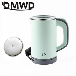 Electric Kettle Travel Portable Hot Water Heating Boiler Cup Stainless Steel Mini Teapot Boiling Heater Cooker Pot EU US UK AU