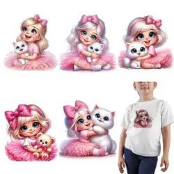 แผ่นติดไวนิลพิมพ์ลายรูปผีเสื้อสำหรับรีดติดด้วยความร้อนแผ่นติดรูปสัตว์แบบรีดติดด้วยความร้อนสำหรับเสื้อผ้าเด็ก