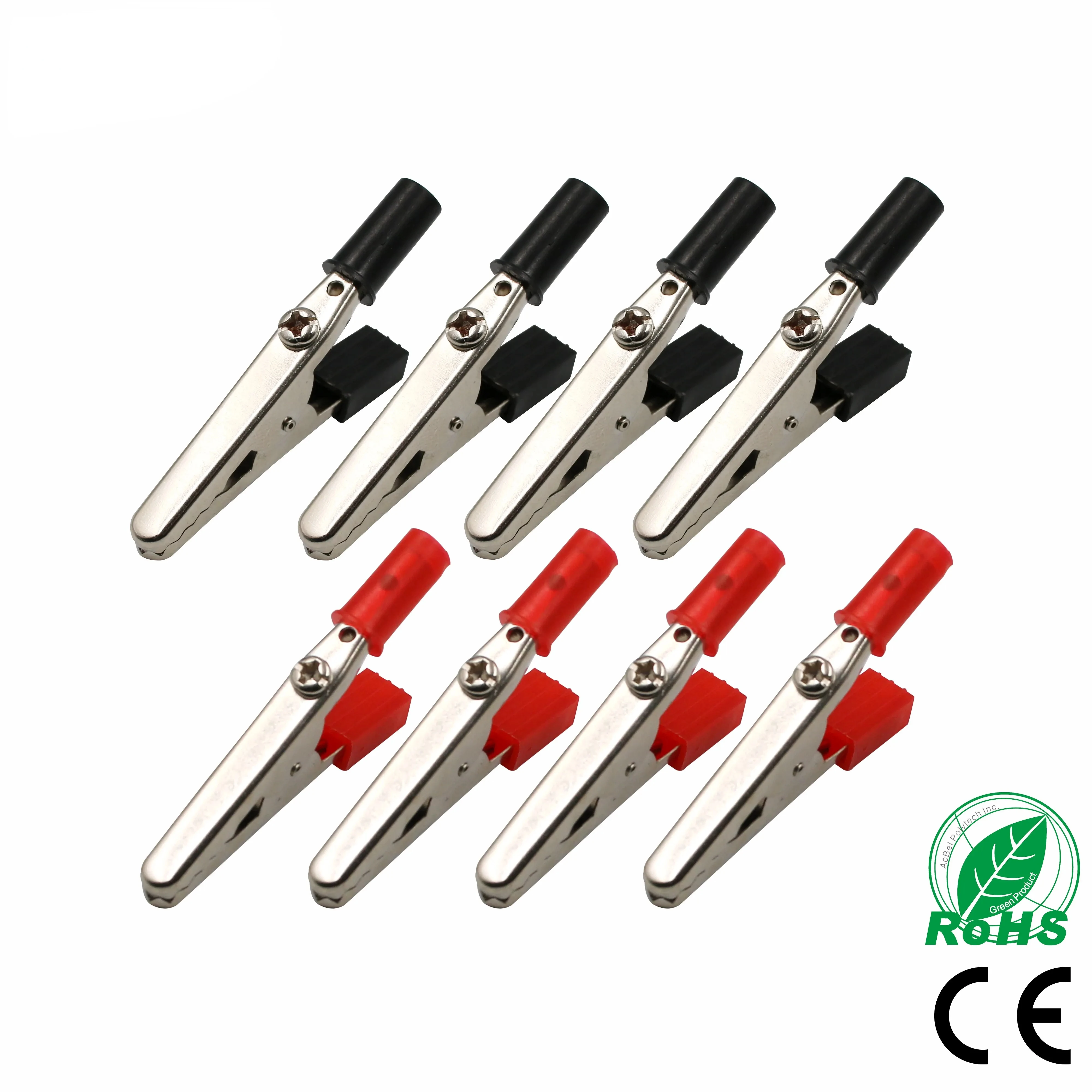

10 Pieces Metal Alligator Clips Test Clips, Electronic Product Test Clips With Screws And Solder Ports, Electrician Wire Clips