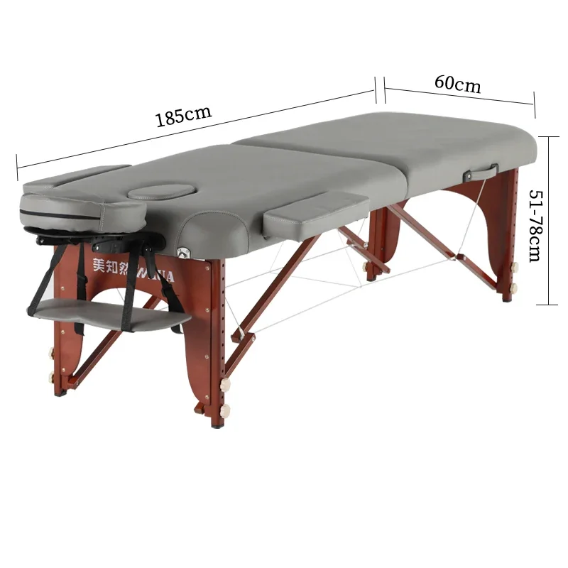 

Folding Massage Table Physiotherapy Bed Equipment Professional Chiropractic Beauty Beds Portable Lit Pliant Pilates Tattoo Chair