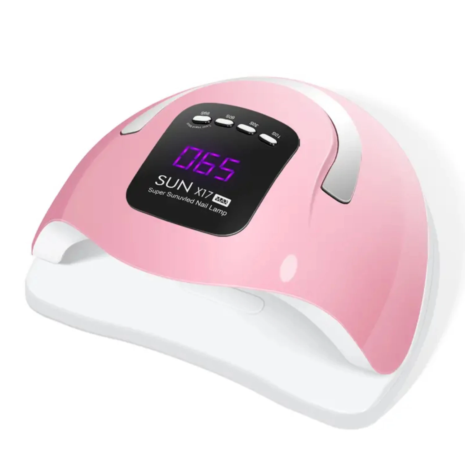 Krachtige SUN X17 MAX nagelinductie fototherapielamp, 180 W voor snelle en effectieve behandeling in salons en spa's met beroep