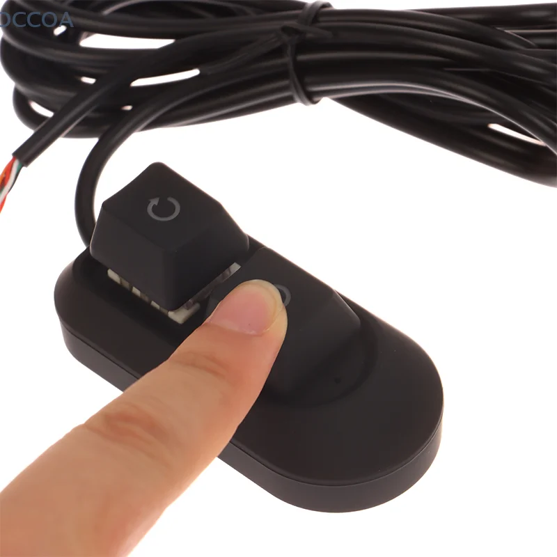 Computer Desktop Switch PC Motherboard External Start Power Extension Cable Key Switch