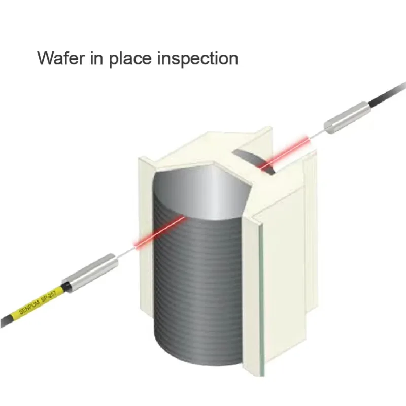 Fiber Optical Sensors Supplier Photoelectric Diffuse Reflective Type Fiber Optic Sensor Amplifier Head for FU-46