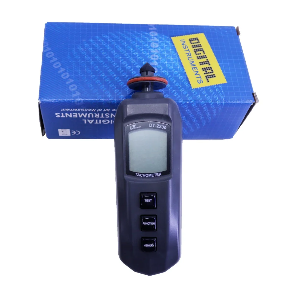 Lutron DT-2230 2 In 1 Pocket Tachometer Photo/Contact Tachometer Digital Rotation Speed Tester