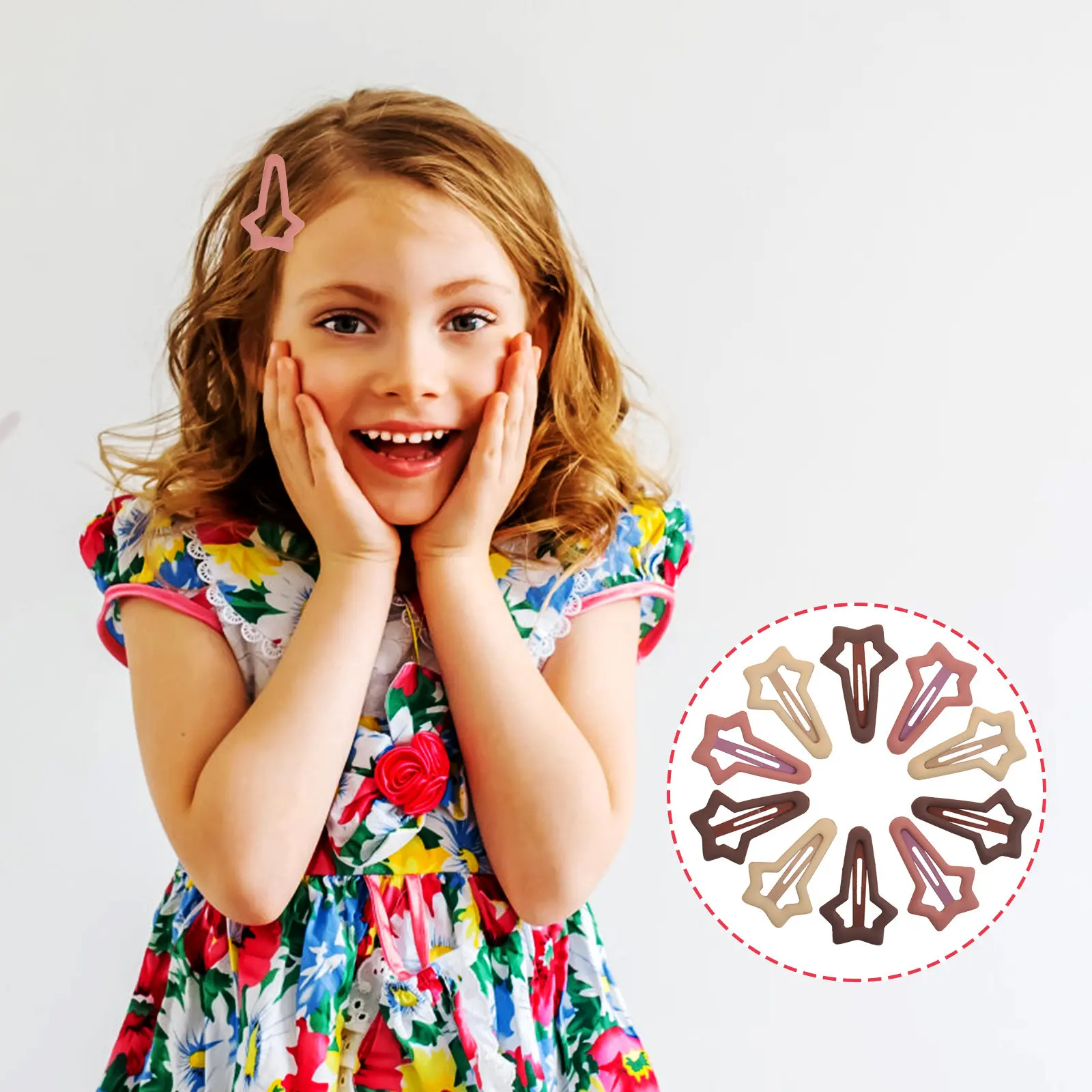 

20 шт. заколок для девочек, блестящие заколки из смолы, милый набор аксессуаров, заколки для волос для малышек, аксессуары для волос для девочек на вечеринку