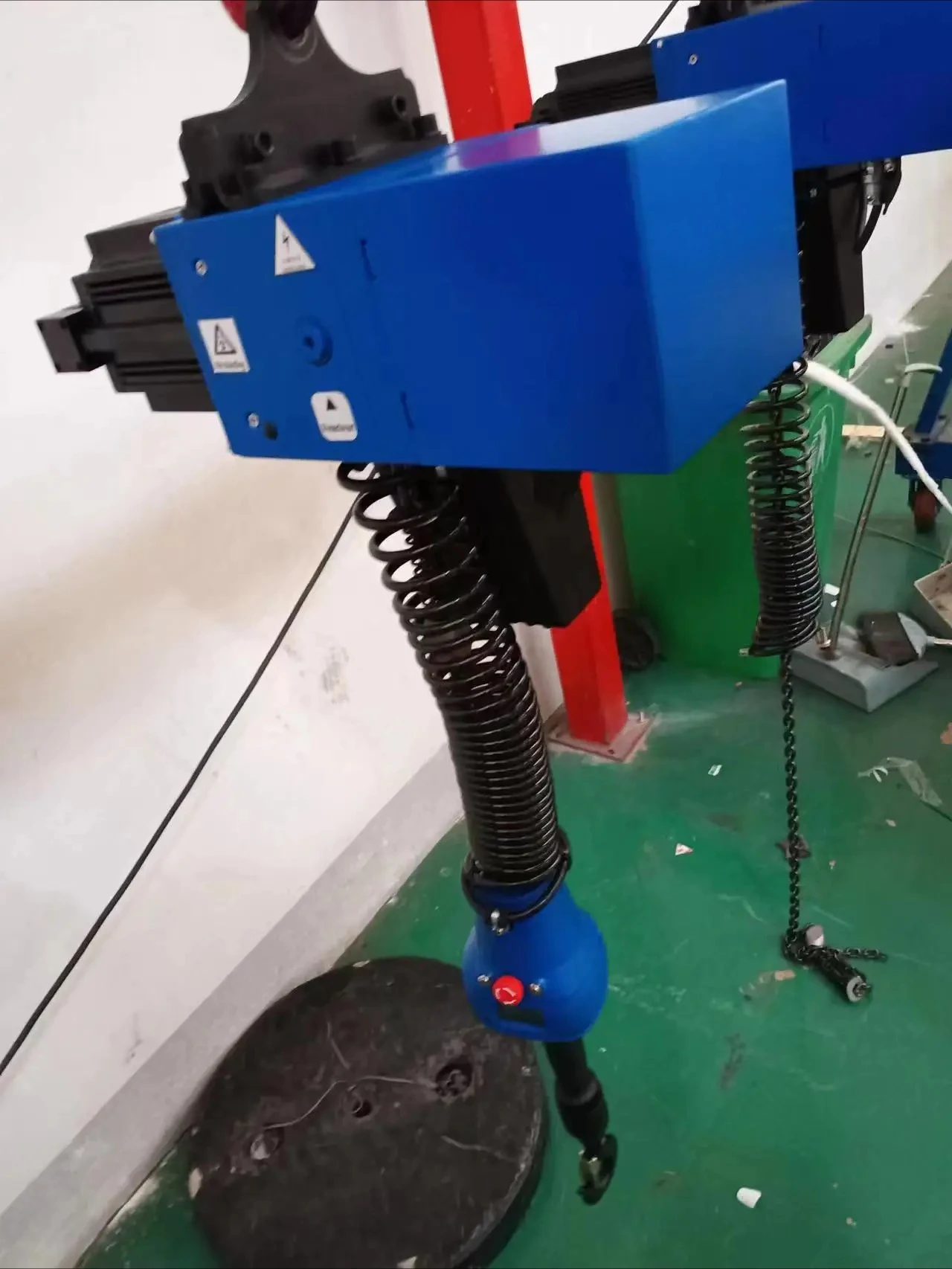 200 كجم رافعة كهربائية بسلسلة رافعة رفع رافعة ذكية محرك سيرفو الزائد وحماية انقطاع التيار الكهربائي