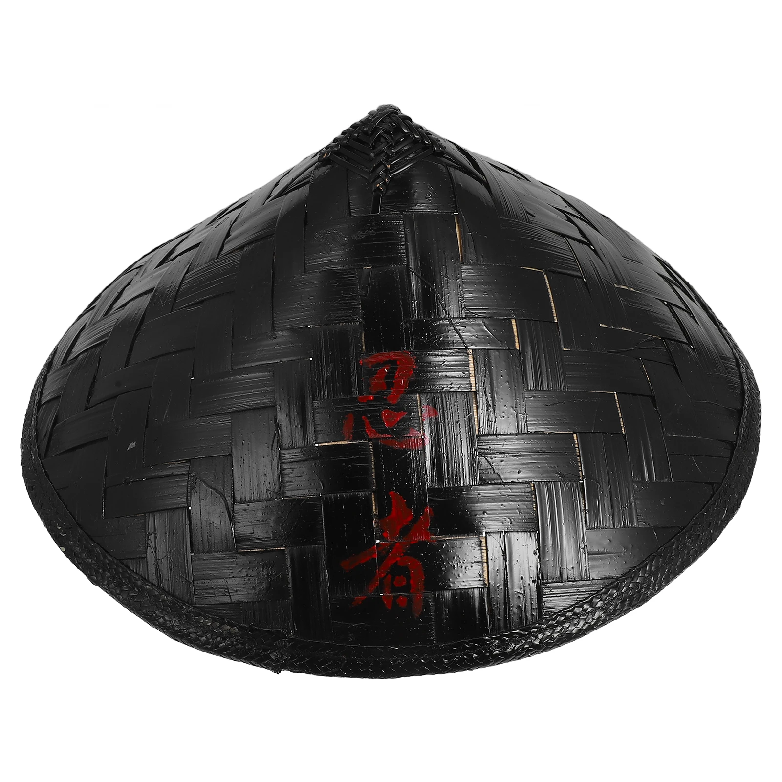 Cosplay Ninja Şapka Japon Erkekler Asya Konik Şapkalar Bambu Samuray Vietnamca Japon tarzı Koni Dekoratif Aksesuarları Adam Saman