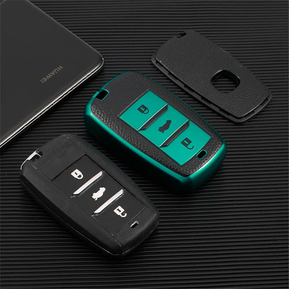 TPU Car Key Case Cover for Changan Cs35plus Cs35 Cs15 Cs75 Cs95 Cx20 Cs1 Cv1 Alsvin V7 Raeton 2018 Cs55 Cx70 Shell Keychain Hold