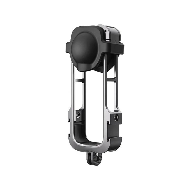 

For Insta360 X4 Rabbit Cage Sports Camera Accessories Metal Silicone Case