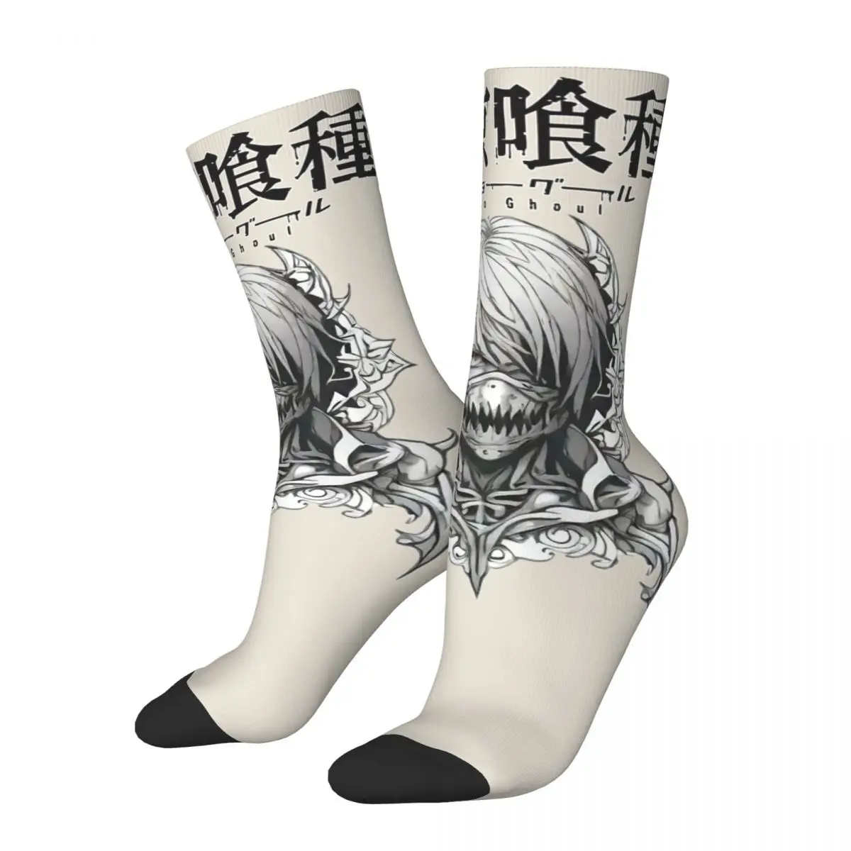 Anime Tokyo Ghoul Men and Women printing Socks,Windproof Applicable throughout the year Dressing Gift