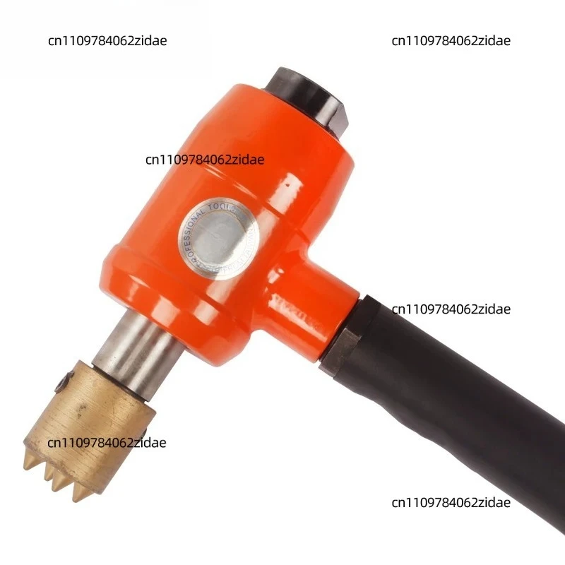 For Handheld Single Head Pneumatic Concrete Scabbler, Air Bush Hammer for Wall Road Bridge Chiseling