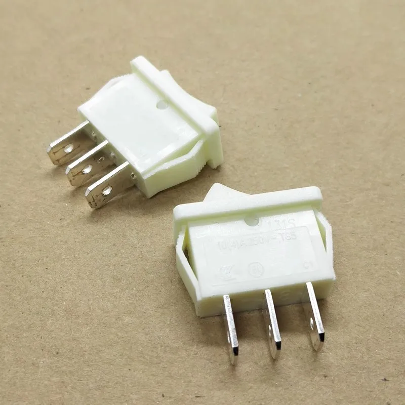 1~5PCS/LOT MR-3 Thin flat boat-shaped switch 3-pin 3-position rocker power switch 9.5*21