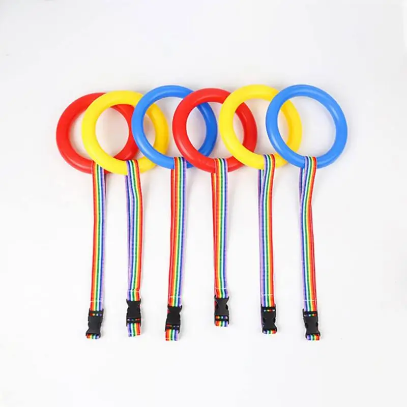 Walking Rings Rope Smooth Walking Rope For Kids With Handle Kindergarten Supplies Safety Rope For Daycare Teacher Schools