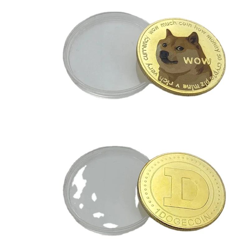 2024 Commemorative COINS Bitcoin Dogecoin Polkadot Ada Ripple  BNB Lumen Ethereum  Lcoin QTUM  Collection