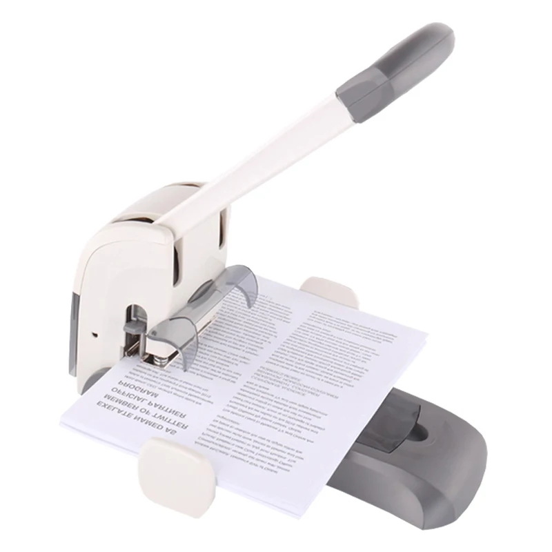 

Two-Hole Heavy-Duty Punching Machine 200-Page Manual Financial Accounting Voucher Binding Machine Document Book Heavy-Duty Hole