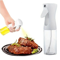 300ml Oil Spray Bottle Kitchen BBQ Cooking Olive Oil Dispenser Camping Baking Empty Vinegar Soy Sauce Sprayer Containers