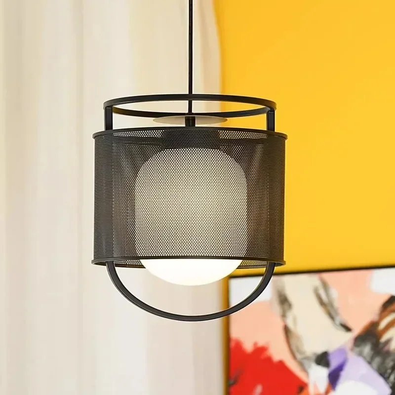 

GHEUVNJ Modern Chinese creative bar lighting, bedroom, bedside, dining room, pendant light, minimalist dining table lighting