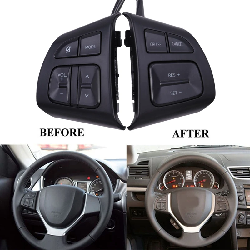 

Multifunction Steering Wheel Audio Control Button Switch Cruise Speed Control For Suzuki Swift SX4 S-CROSS