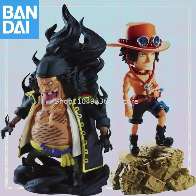 

Bandai Banpresto One Piece Wcf Marshall D. Teach Portgas.d.ace In Stock Original Genuine Figure Model Collector Figurine Toys