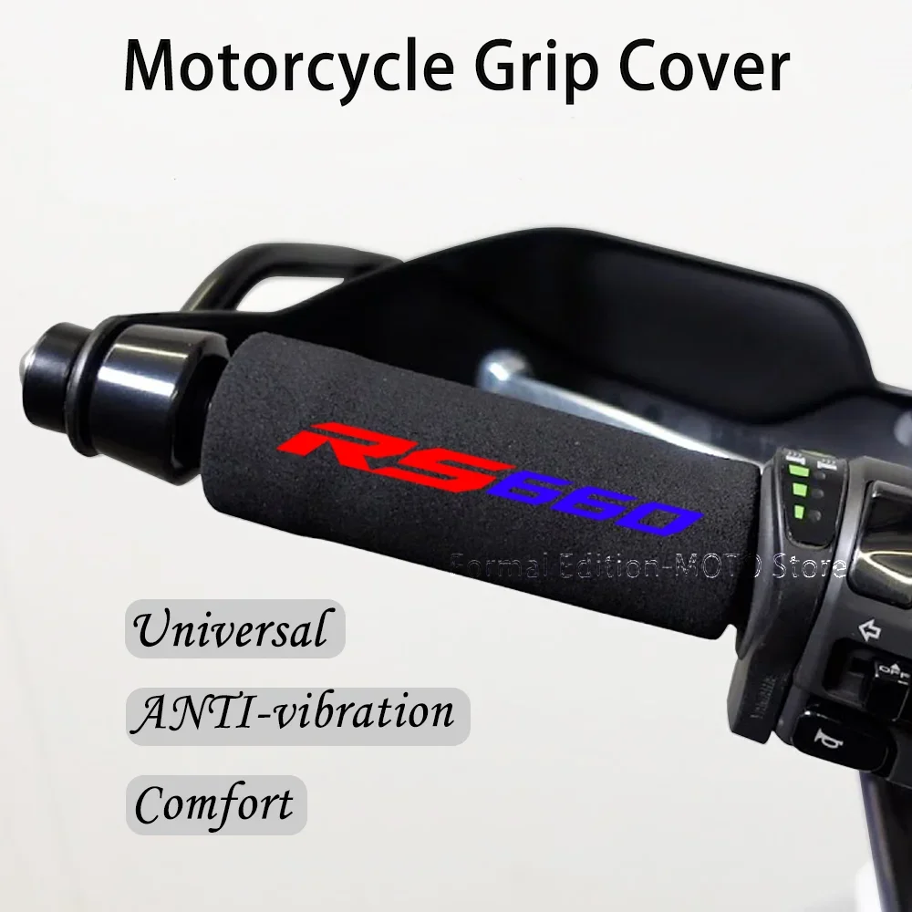 For Aprilia RS 660 aprilia RS 660 TROFEO Motorcycle Grip Cover 27mm Soft Touch Motorcycle Sponge Grip