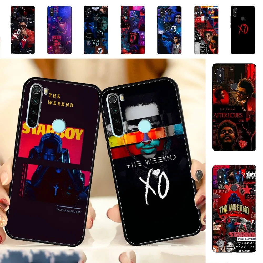 The W-Weeknd X-XO Singer Phone Case For Redmi Note 4 X 5 A 6 7 8 T 9 9S 10 11 11S 11Epro Poco M3 Pro