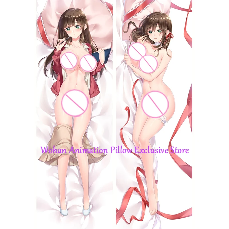 

Подушка-наволочка Dakimakura с двусторонним принтом Hina Tachibana, наволочка с двусторонним принтом, украшение для тела